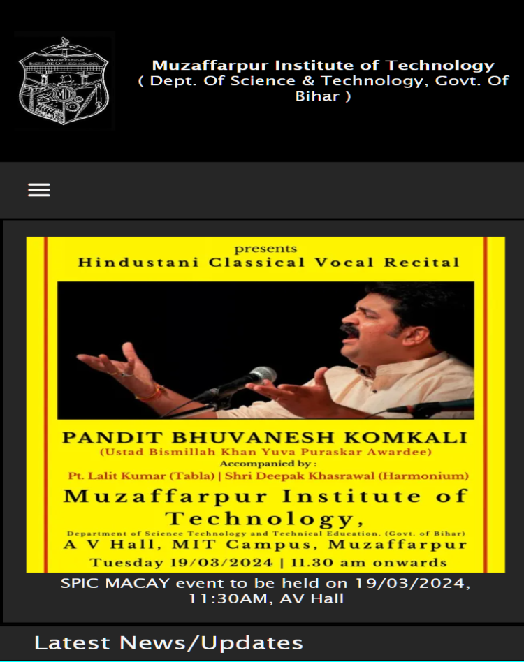 MIT Muzaffarpur Clone